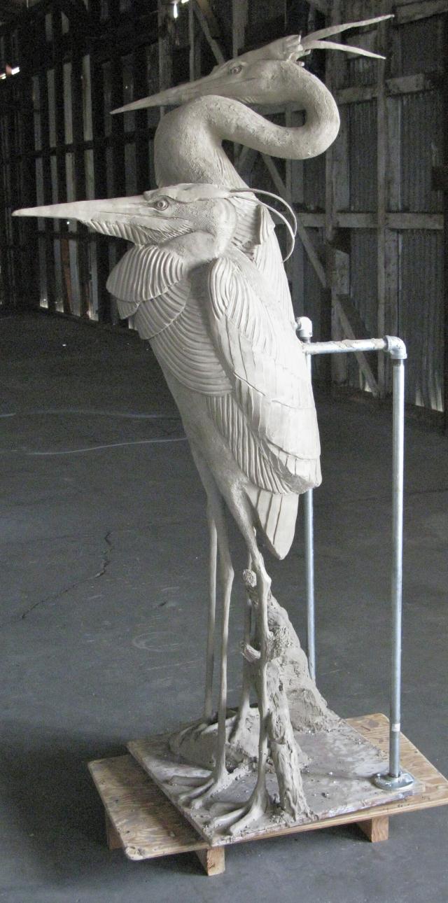 Heron Sculpture Image